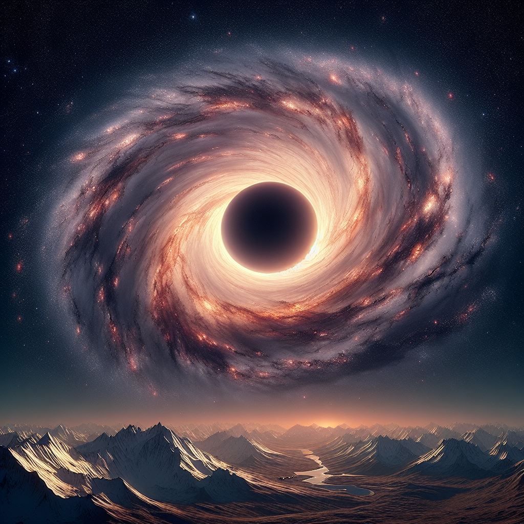 Black Hole at the Center of My Universe