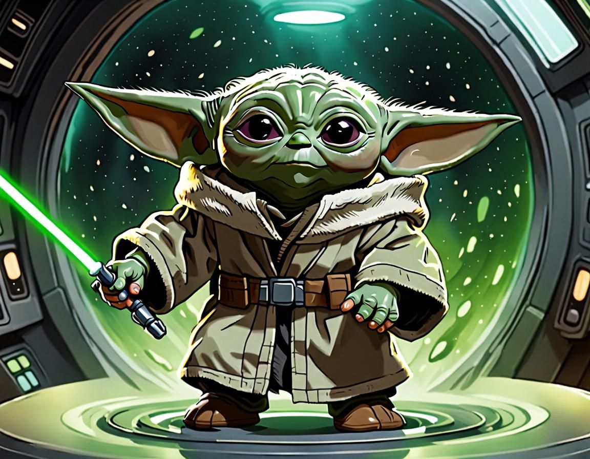 Din Grogu  by @Doge Radio