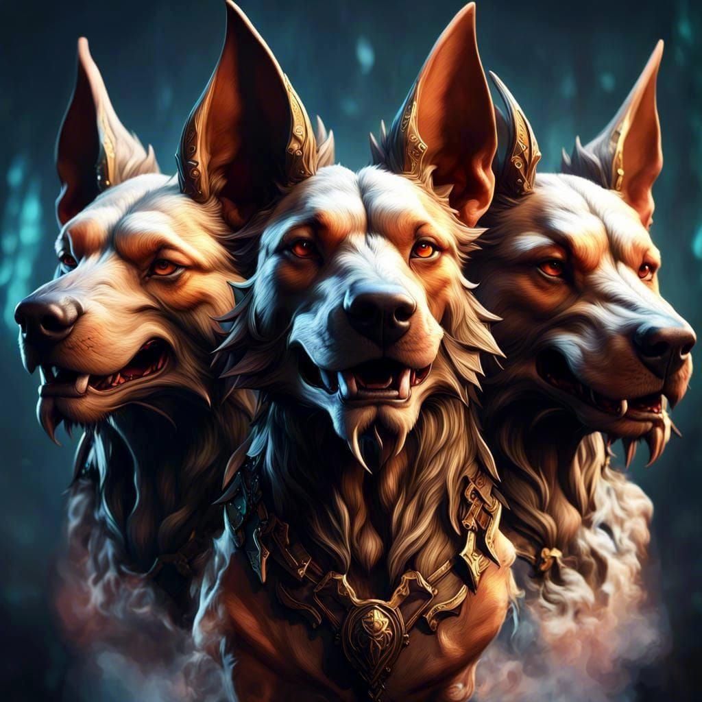 CERBERUS AI Generated Artwork NightCafe Creator