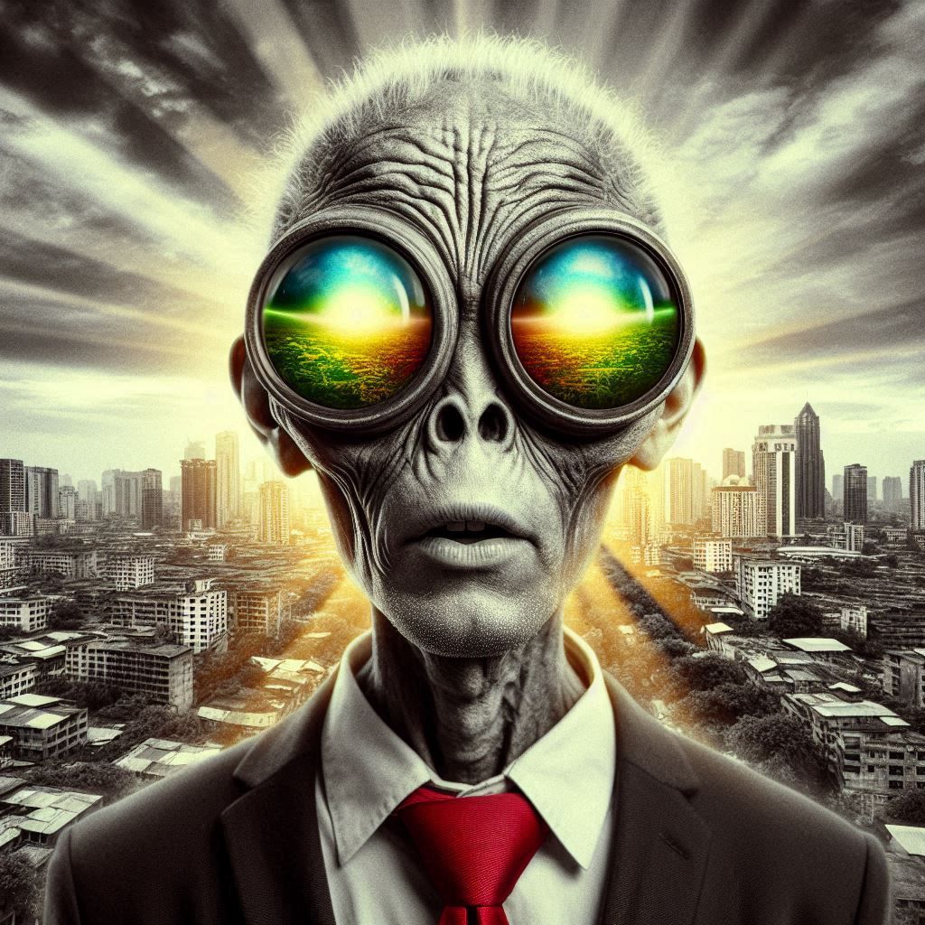 Classified Alien portrait ☣️ John Malkalienovich