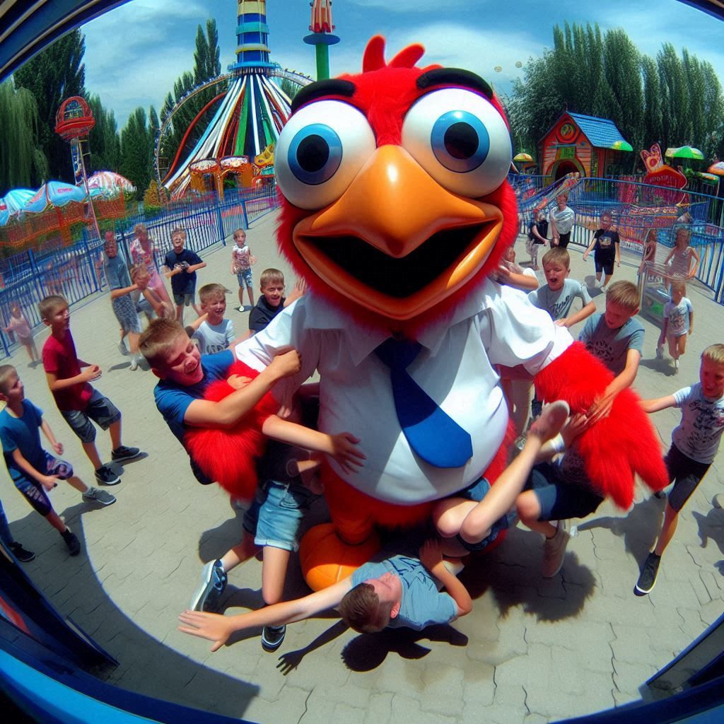 Mascots Behaving Badly