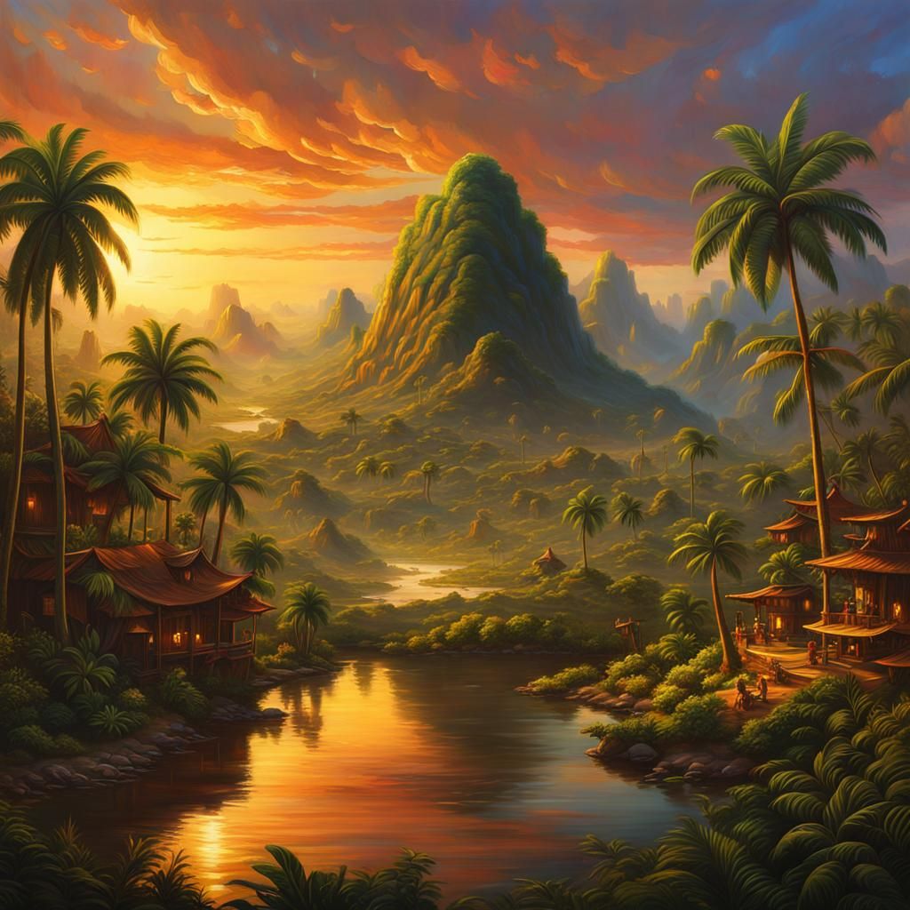 Epic world landscapes collection - #20 Togo