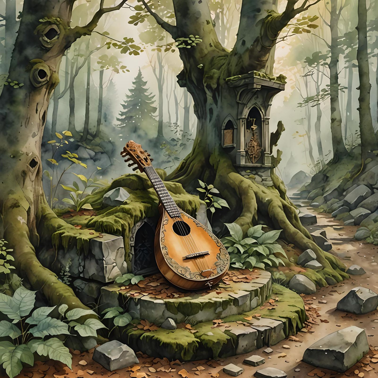 Abandoned Shrine  by @Kodama Amako