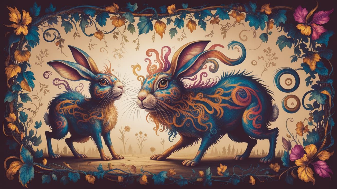 Iridescent tapestry chip-art lithograph, fine circuit board stitching, detailed line silver print of the goddess Aphrodite stepping from the...