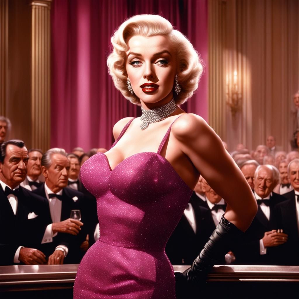 Gentlemen Prefer Blondes  by @akdollface007