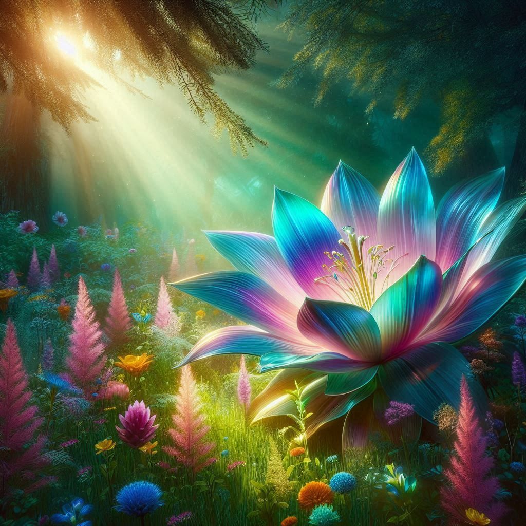 Magical flower