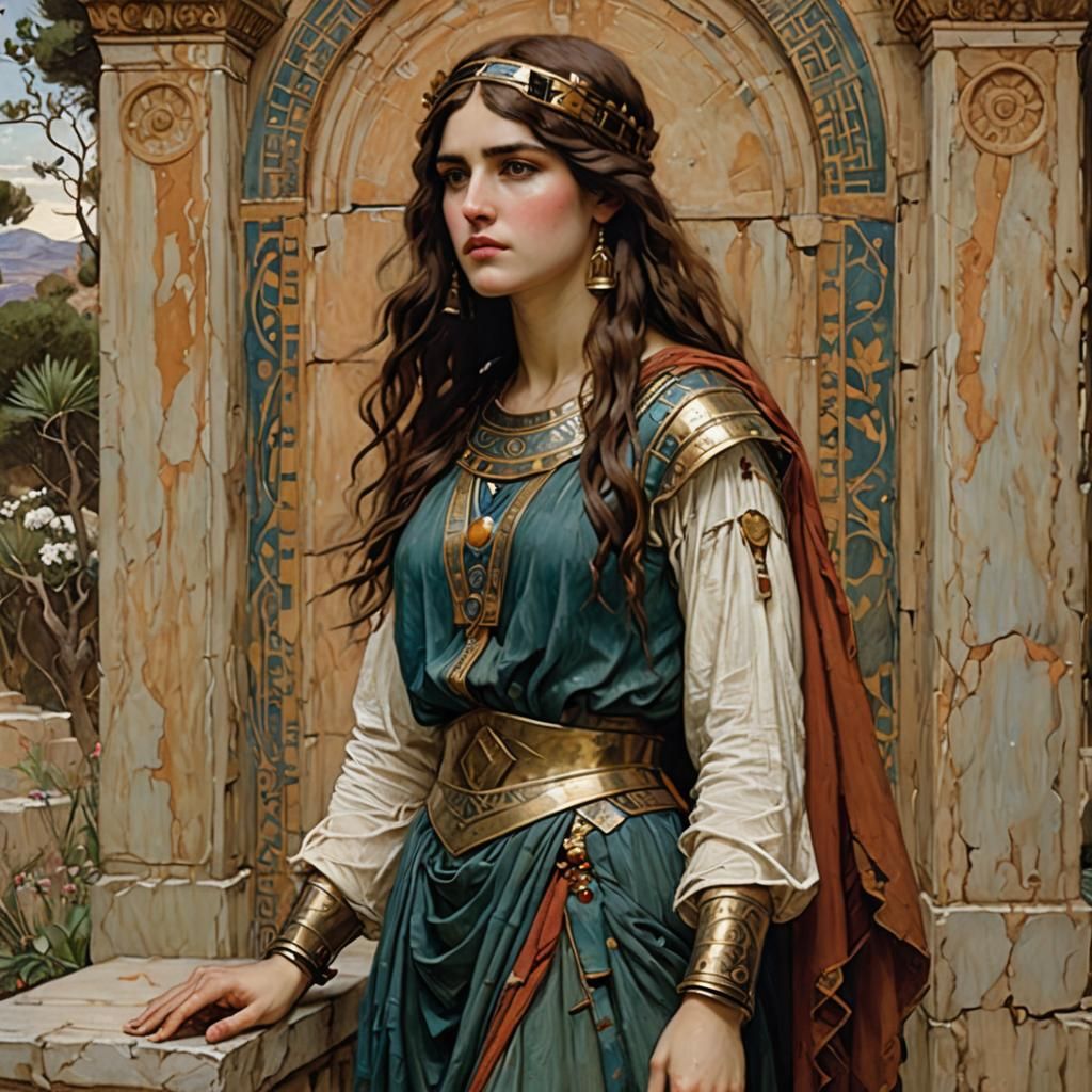 Woman by John William Waterhouse   by @Fiasco