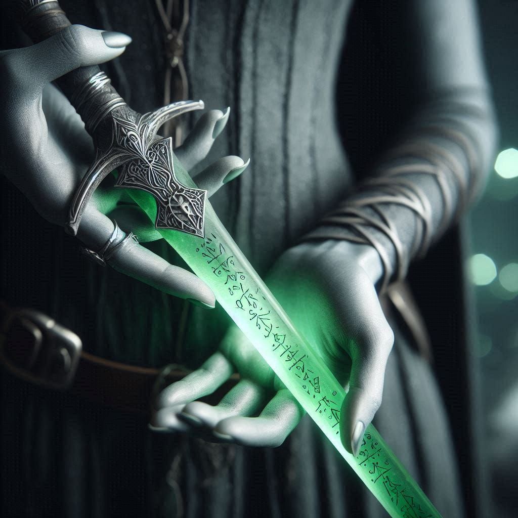 Dark Elf Glass Blade