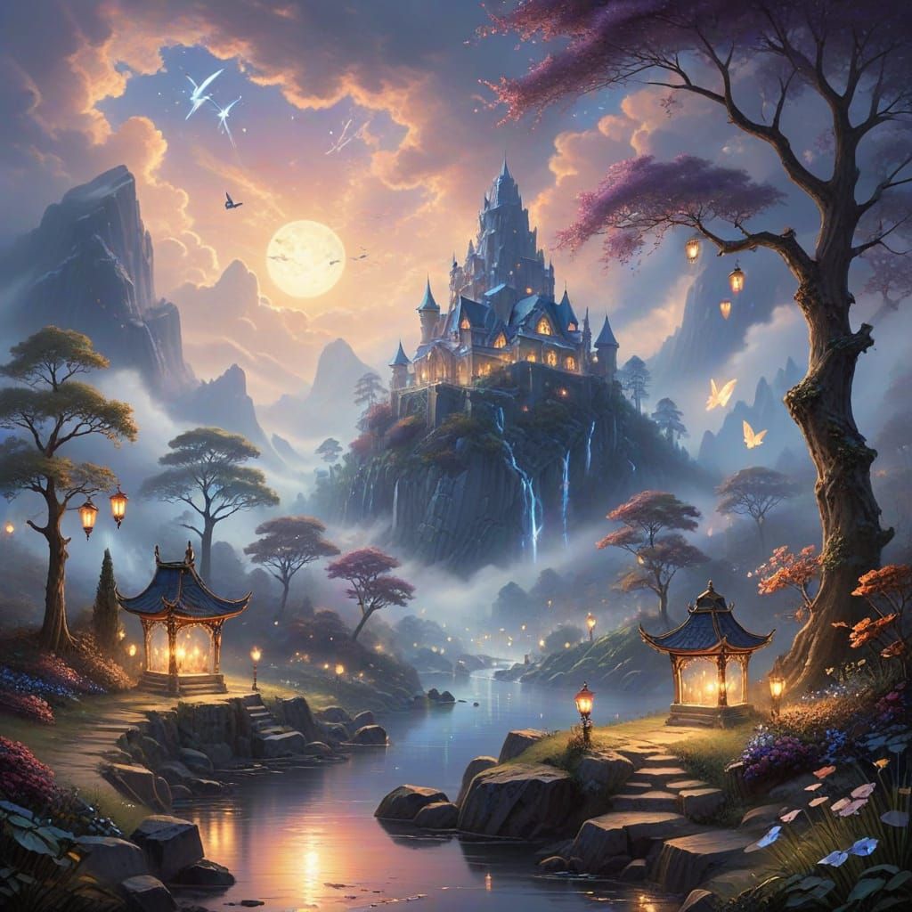 Ethereal Serenity  by @zephyrael