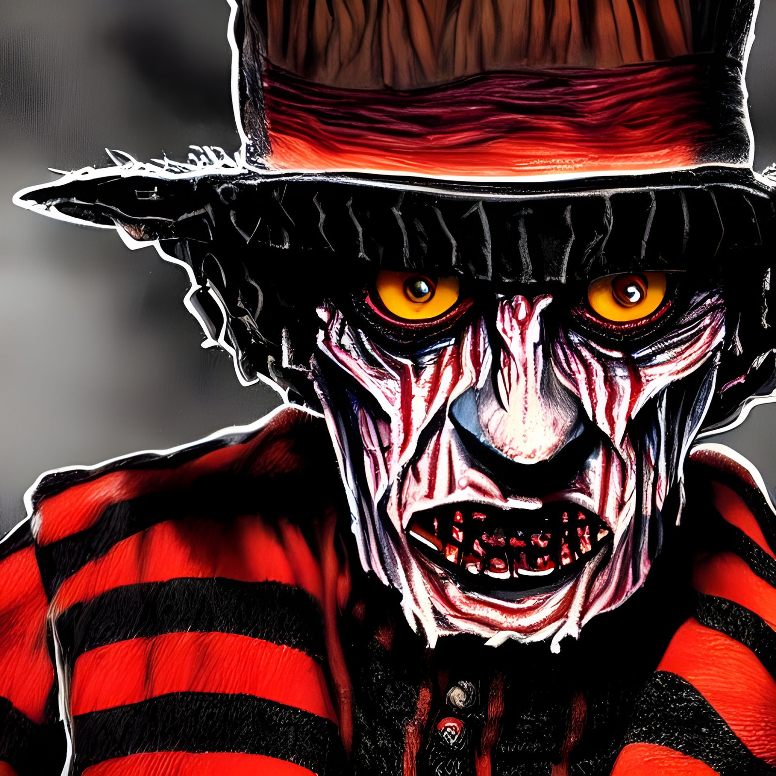 Freddy Krueger meets Tim Burton