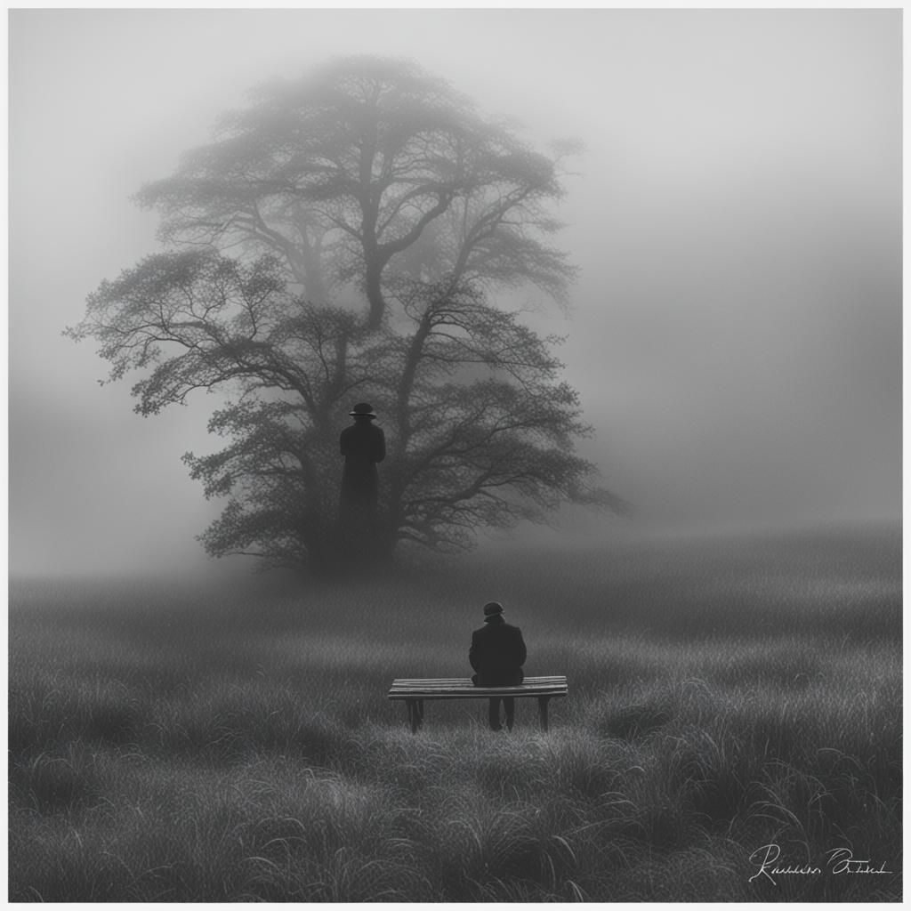 Waiting in the mist