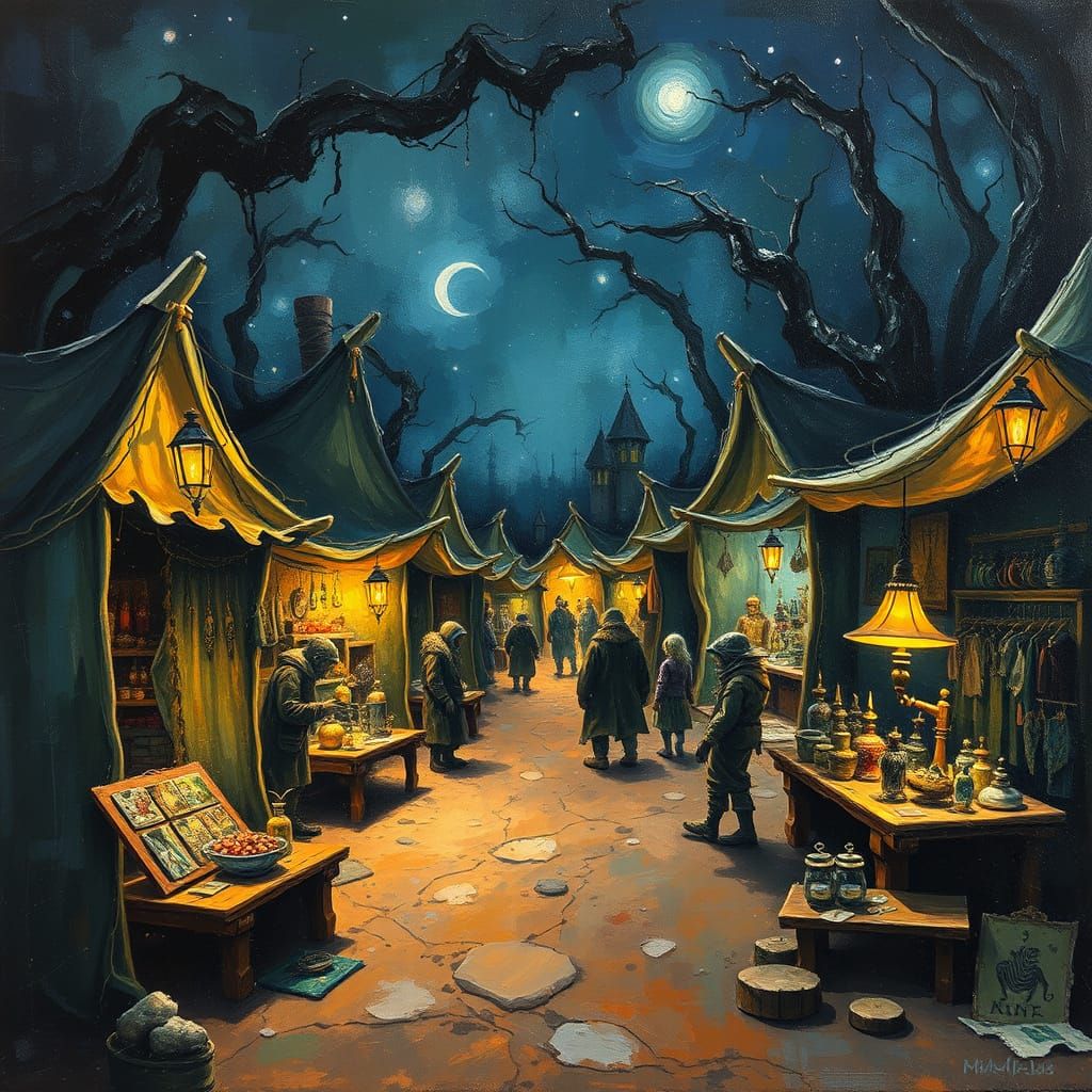 Goblin Market  by @JMO