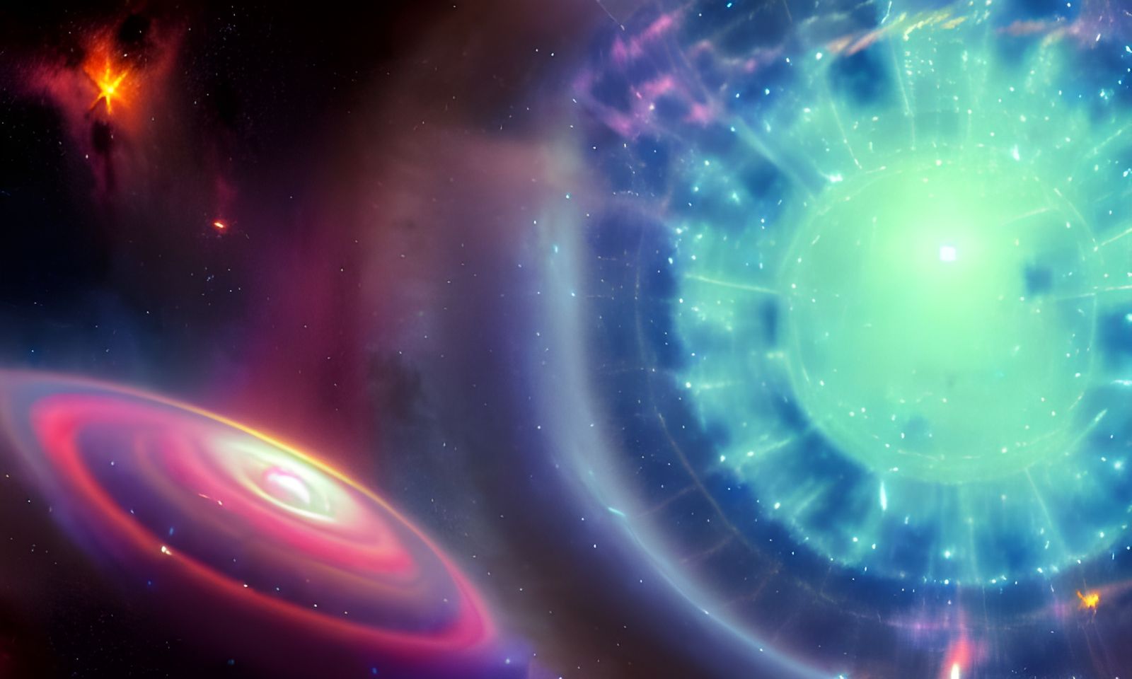 Cosmic galaxy