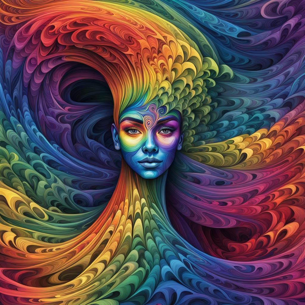Happy pride month ai generated artwork nightcafe creator