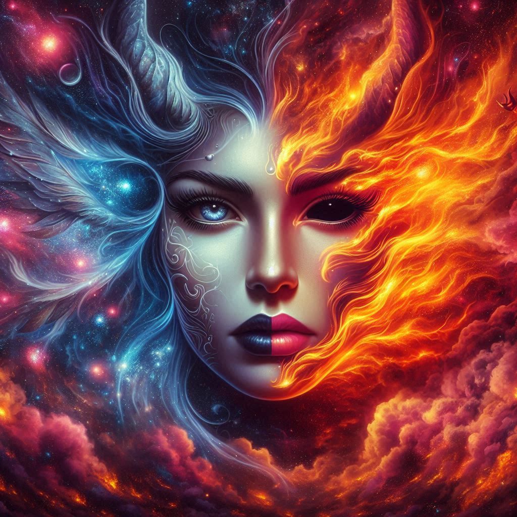 The devil angel..