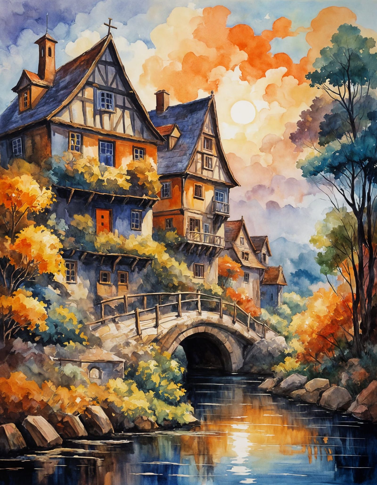 The old village  by @Tatti