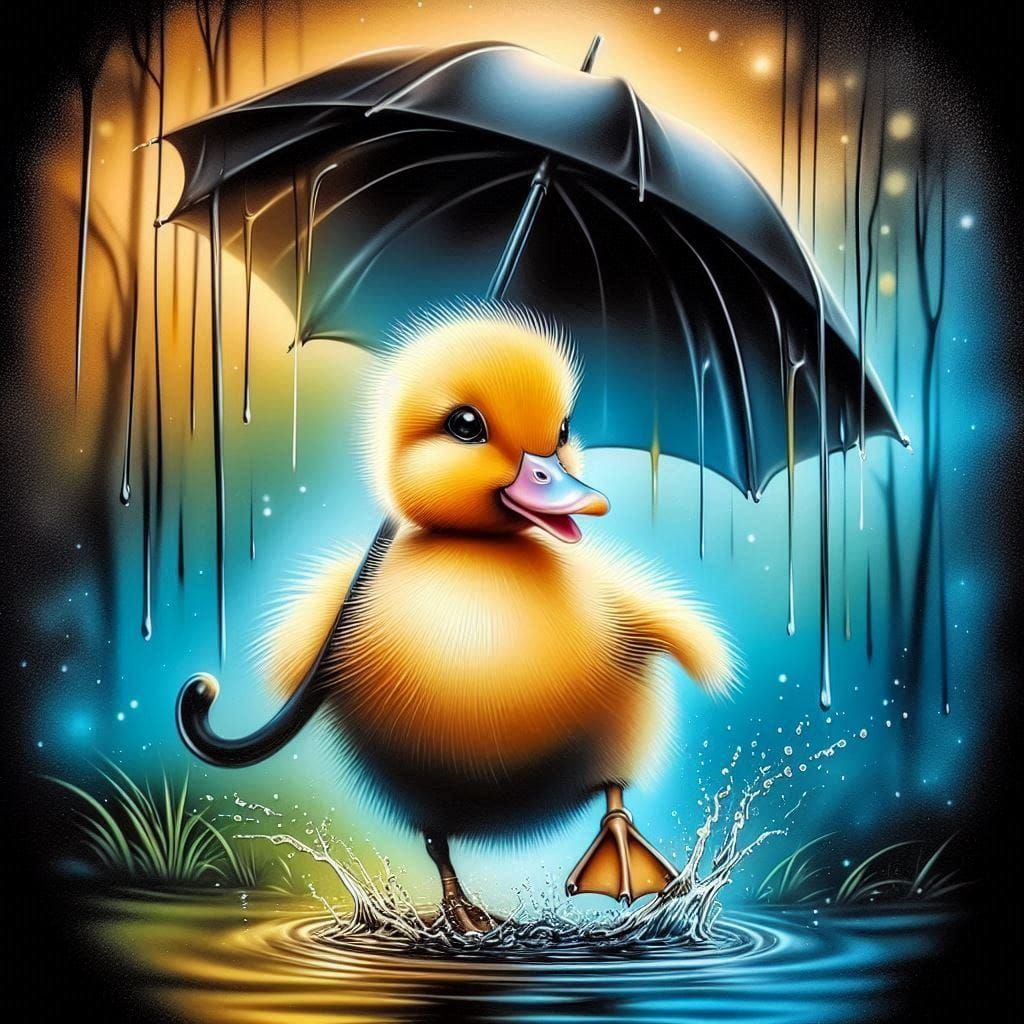 dancing and singing in the rain