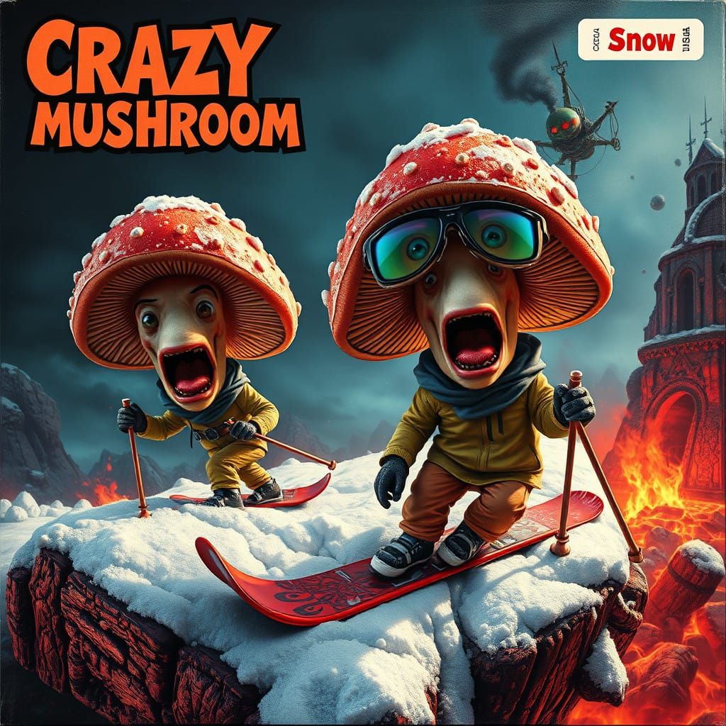 Dark Fantasy Record Sleeve Art