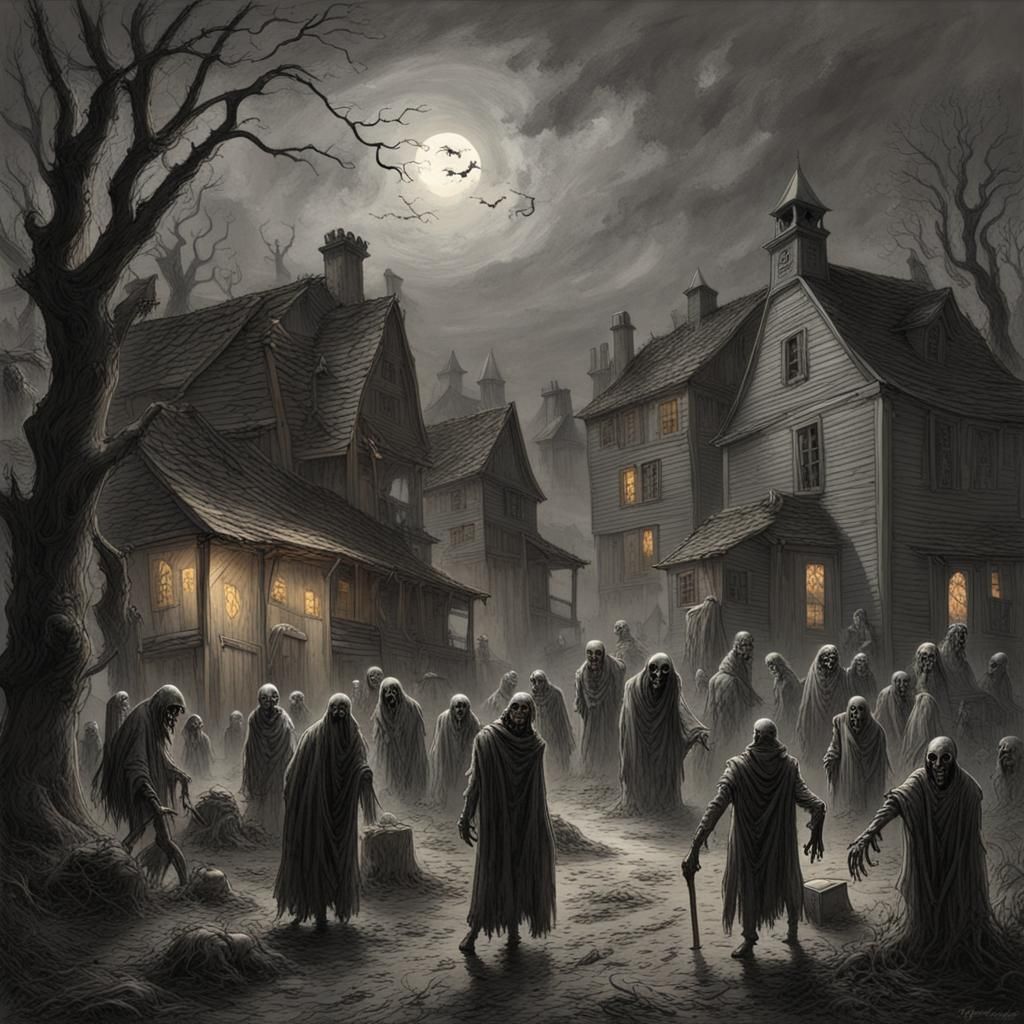 Haunted Countryside Village