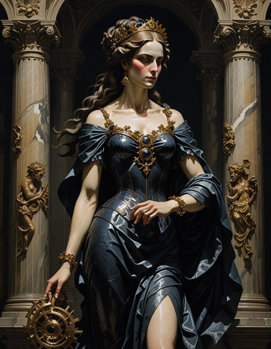 Baroque style banshee