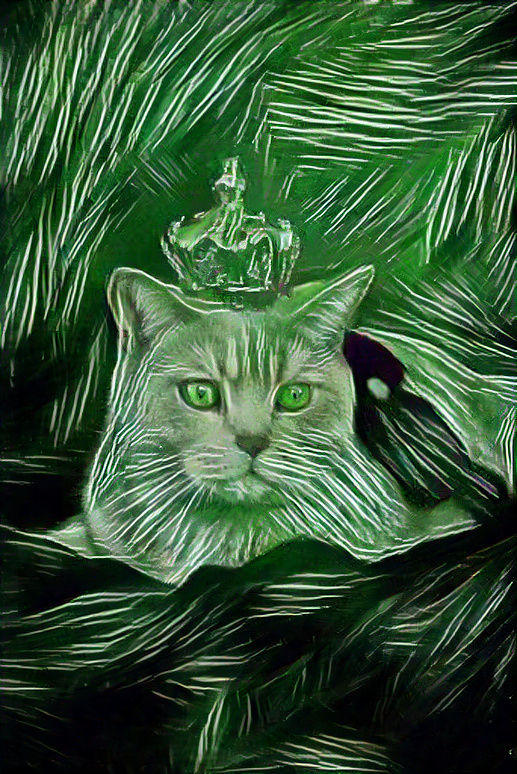 Green Cat