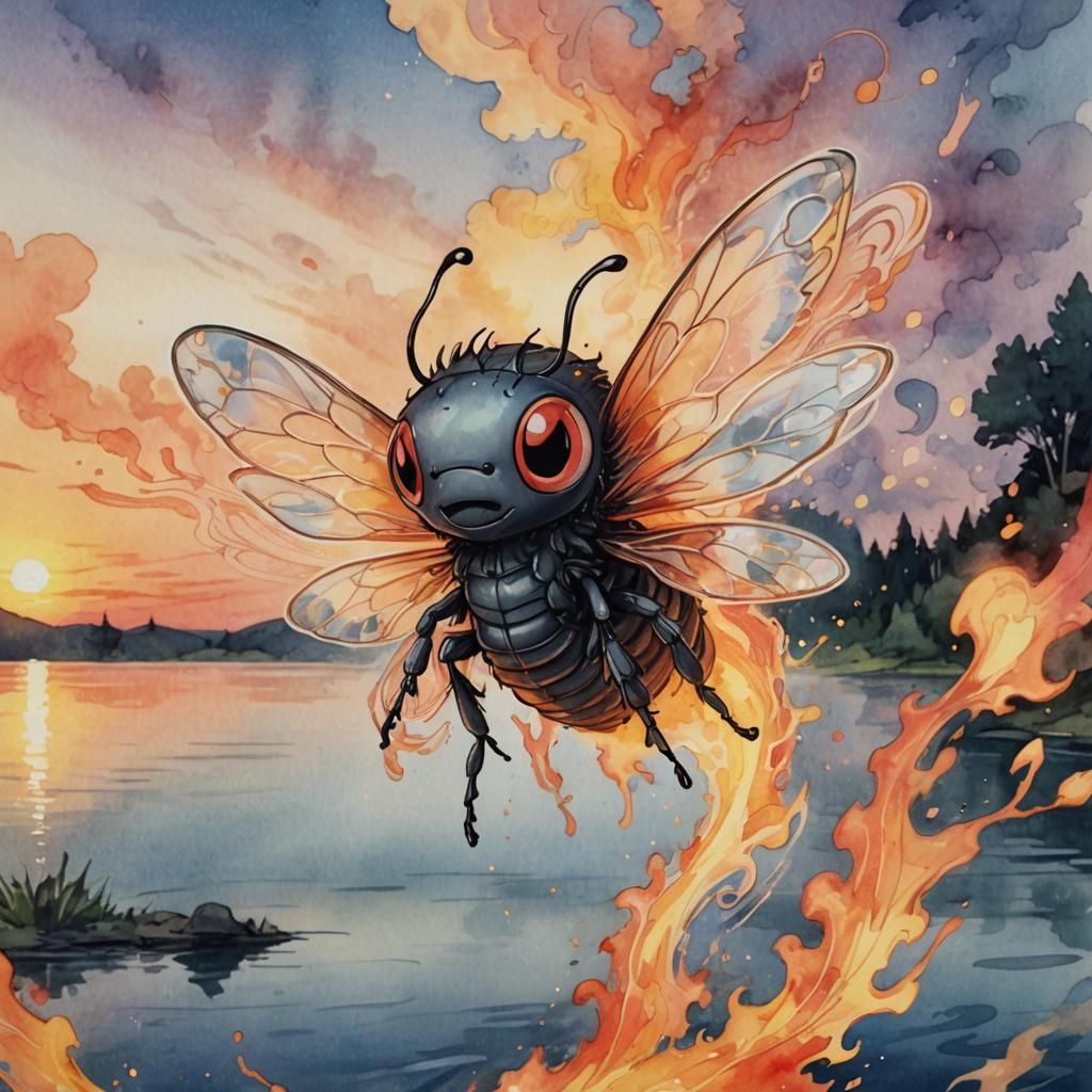 No worry, folks, I'm just a Fire fly!