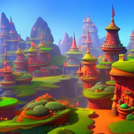 Little fairy town