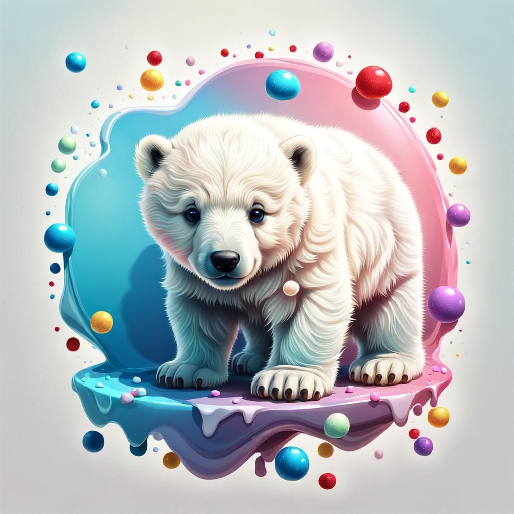 Baby polar bear 