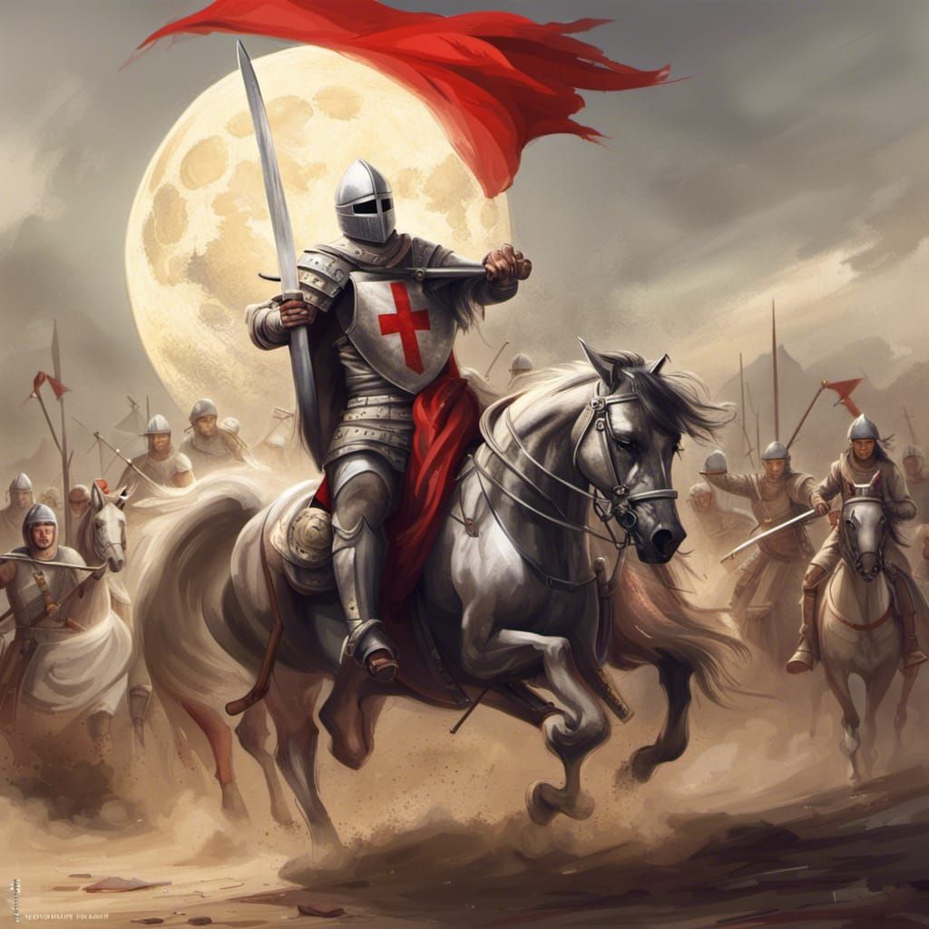 knight templar - AI Generated Artwork - NightCafe Creator