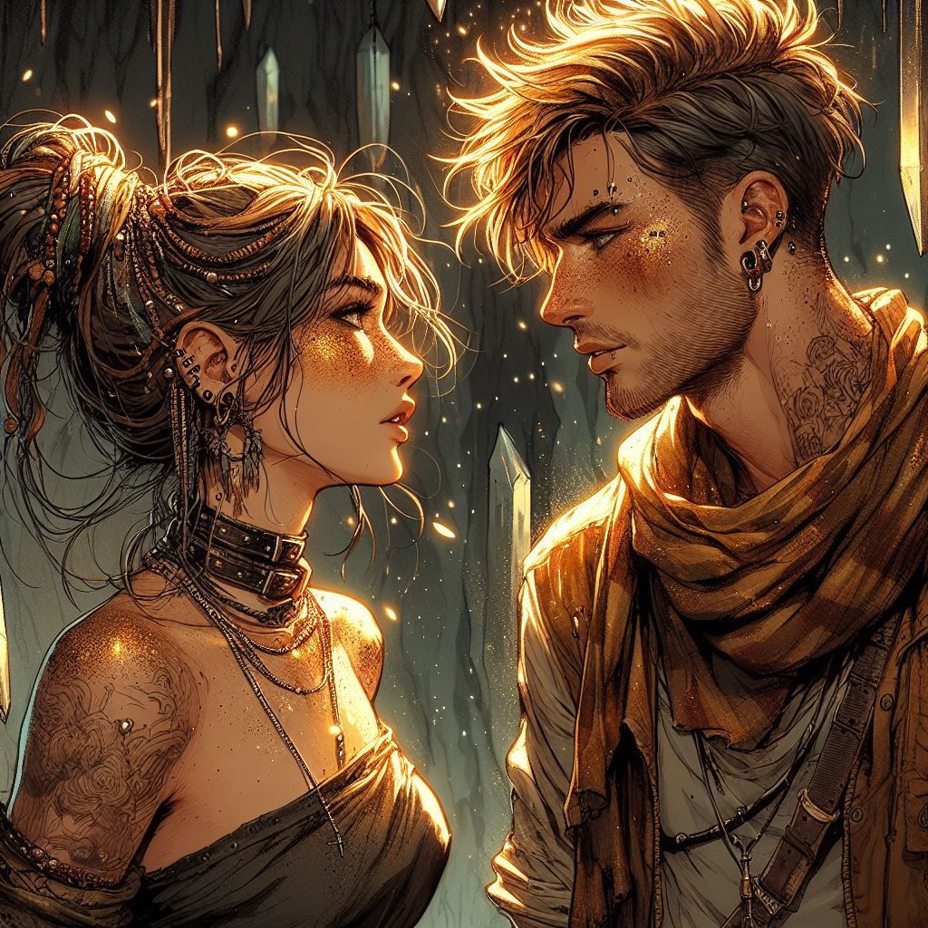 Gold Dust and Overhead Lighting