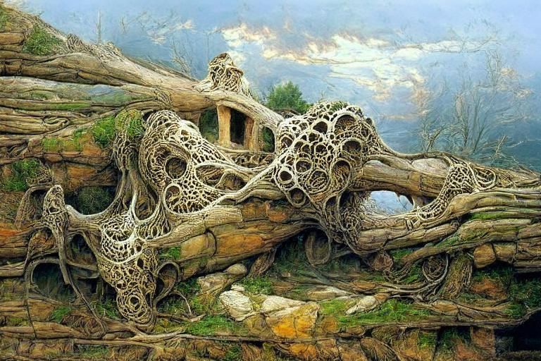 pleasant ruins