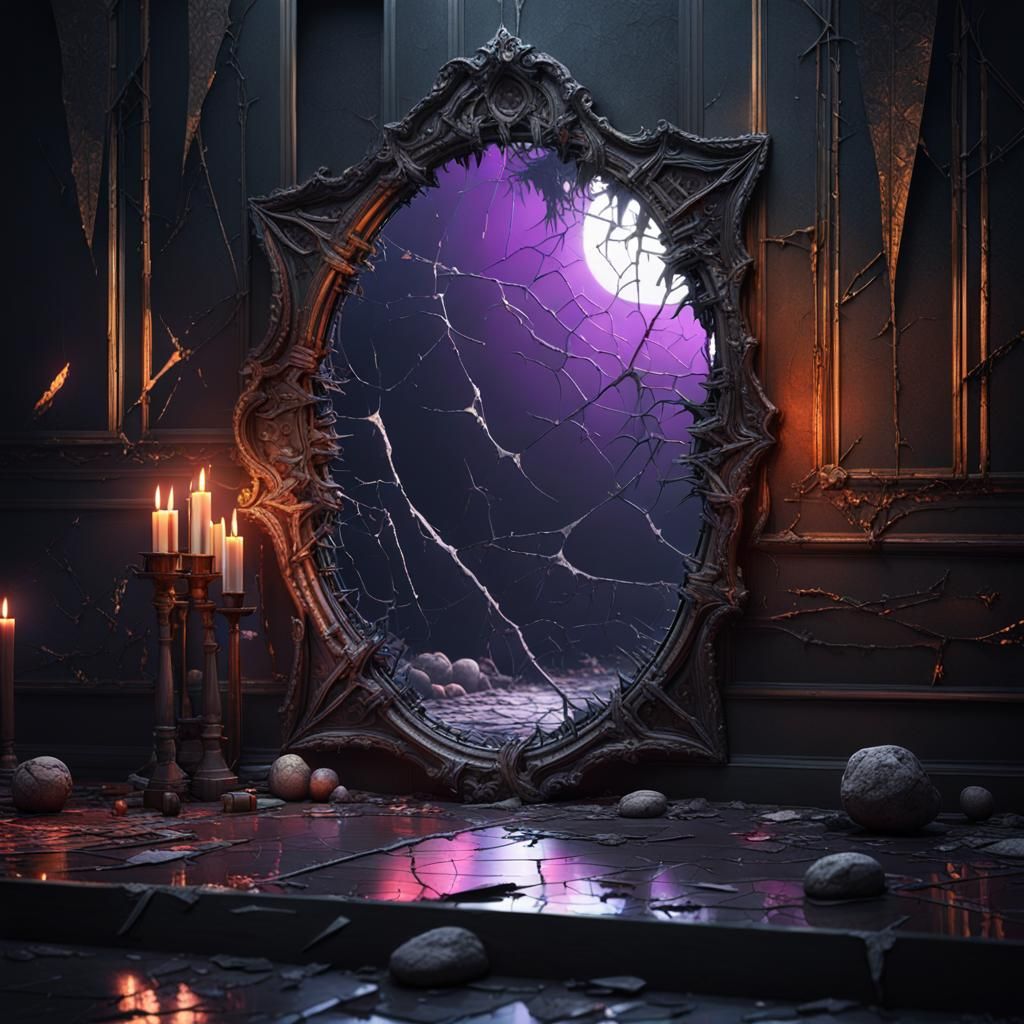 What will you see on the other side of the mirror?  by @coffeeshop