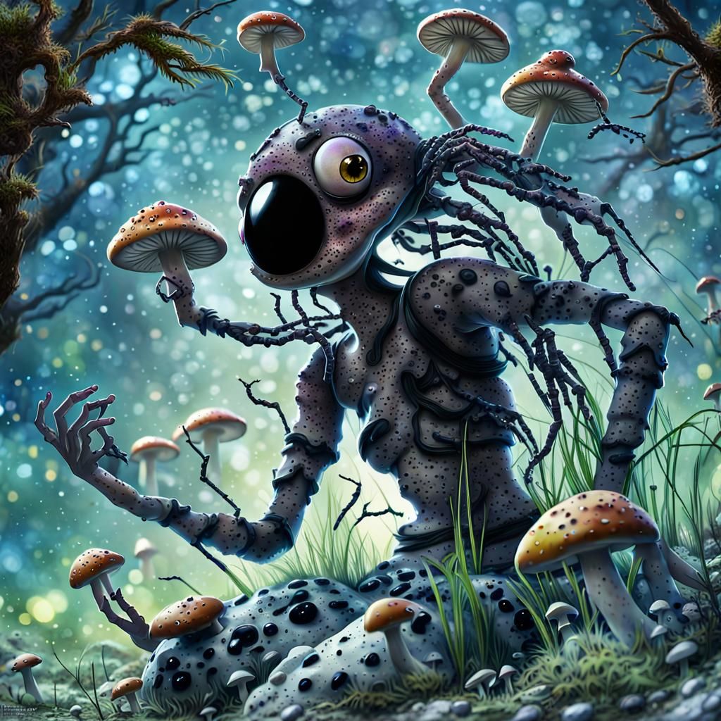 Fungi Girl 11929
