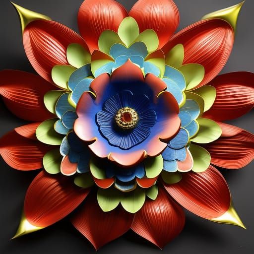 Hyperdetailed Bouquet in 3D Game Cinematic Style