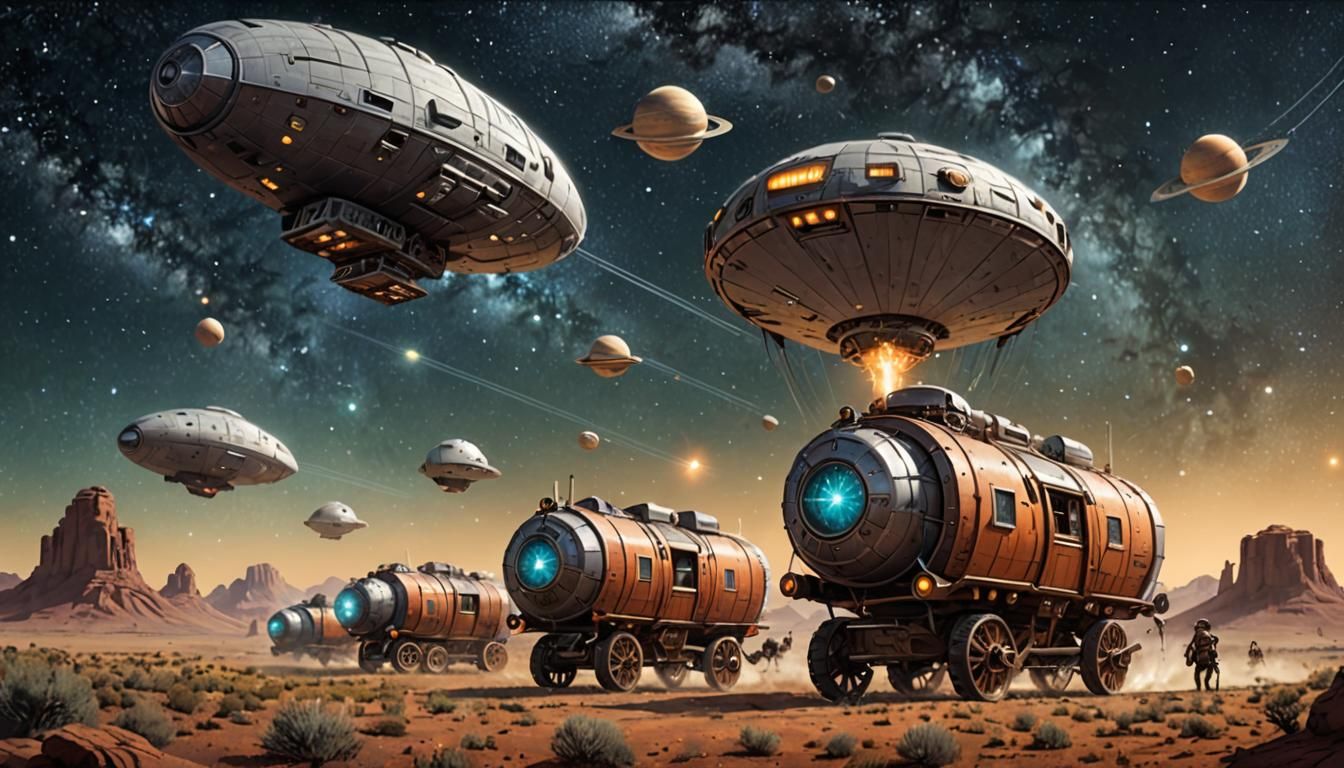 wagon-train to the stars.