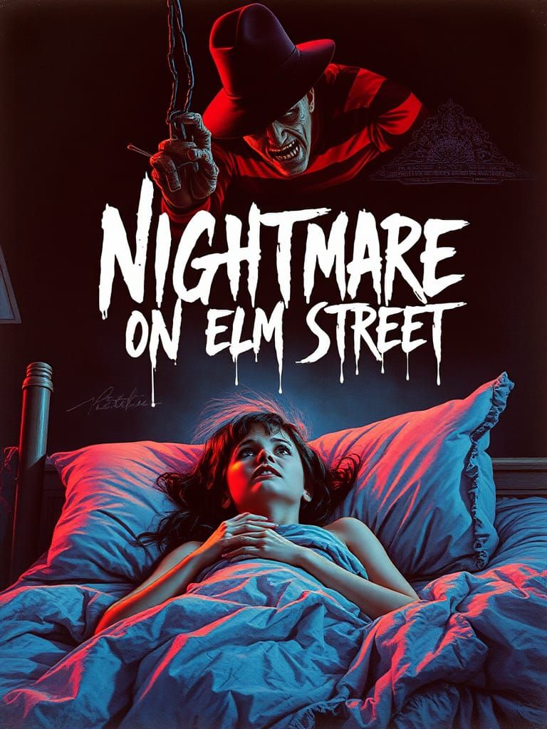  Nightmare on Elm street poster  by @CloST 
