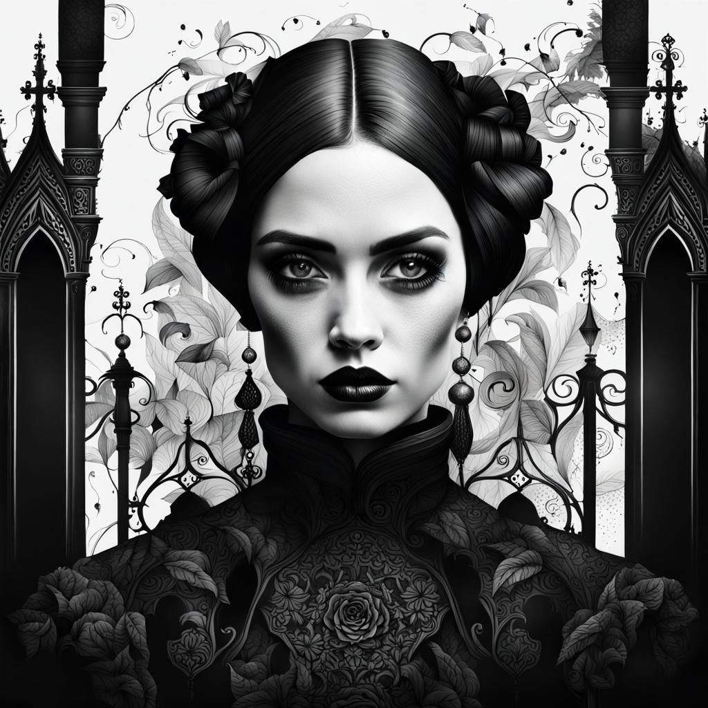 Black and White Portrait