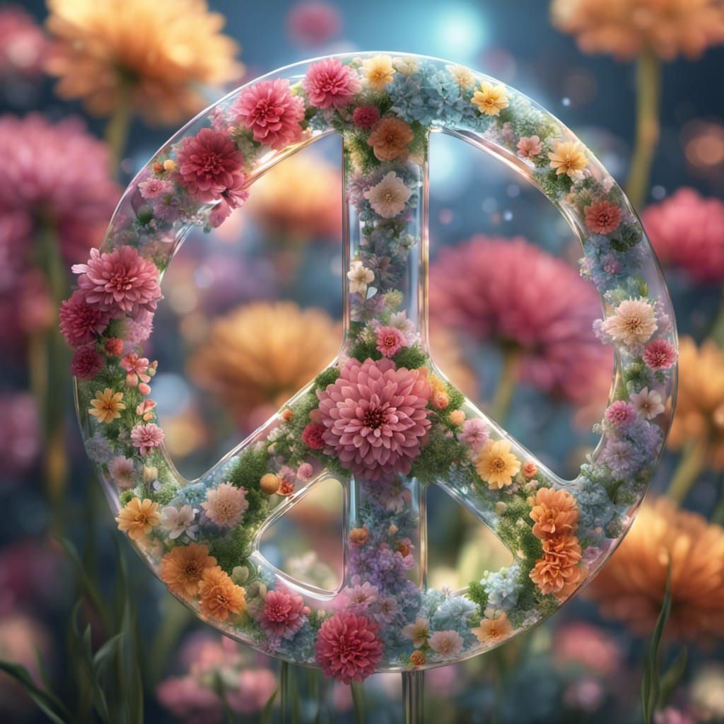 Peace Sign - AI Generated Artwork - NightCafe Creator