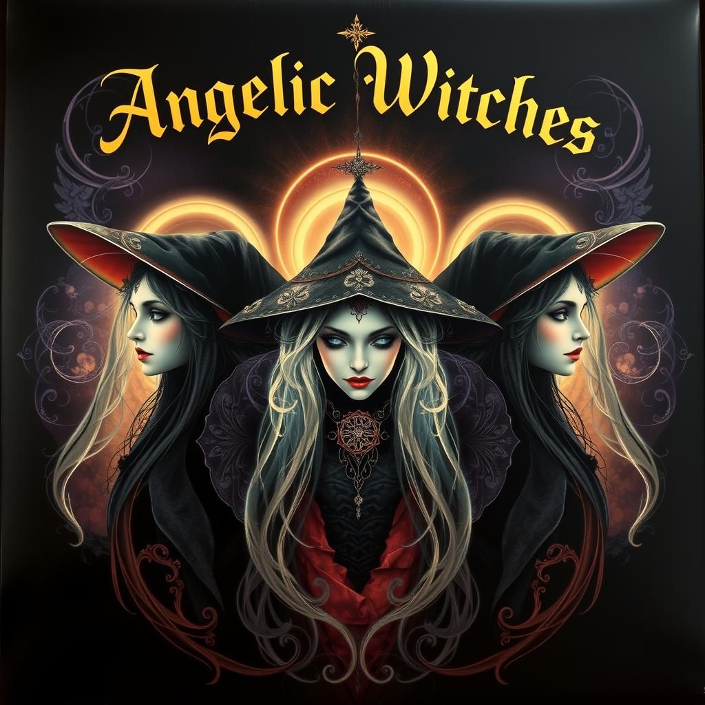 Angelic Witches  by @Seivitae