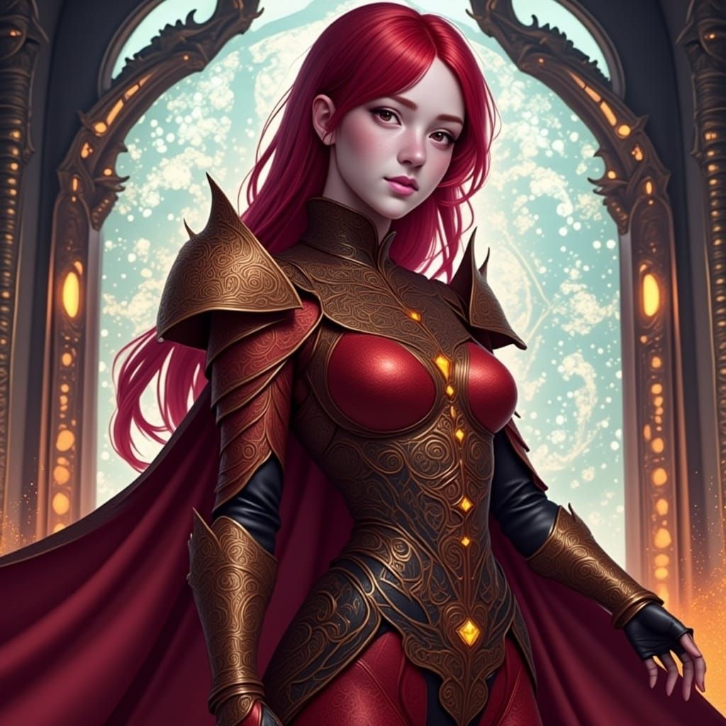  <lora:Maxi Flash:1.0> as supreme sorceress 