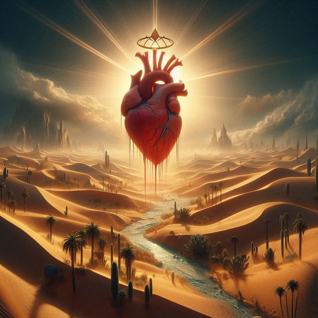 Poème de René Char - Le coeur soudain privé, l'hôte du déser...