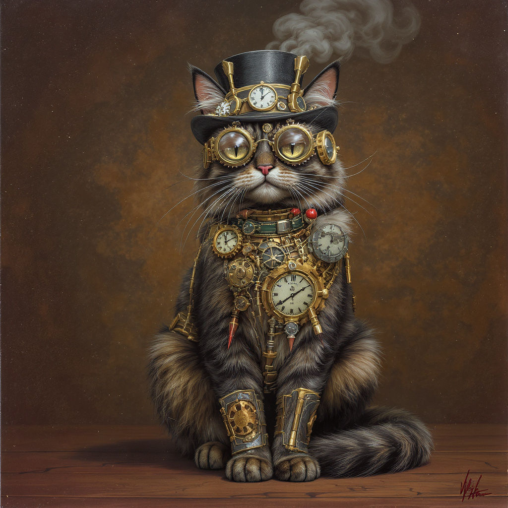 Steampunk Kitty