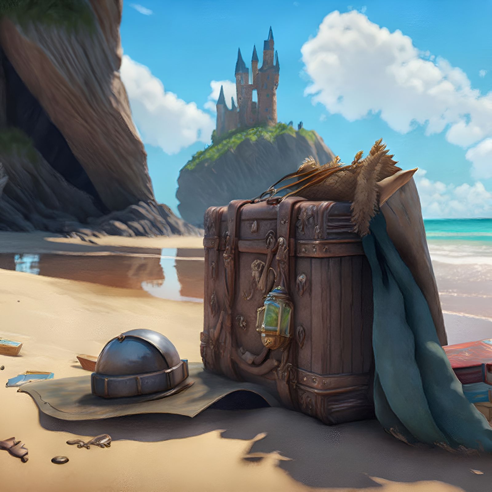 Sometimes luggage needs a vacation too, you know?