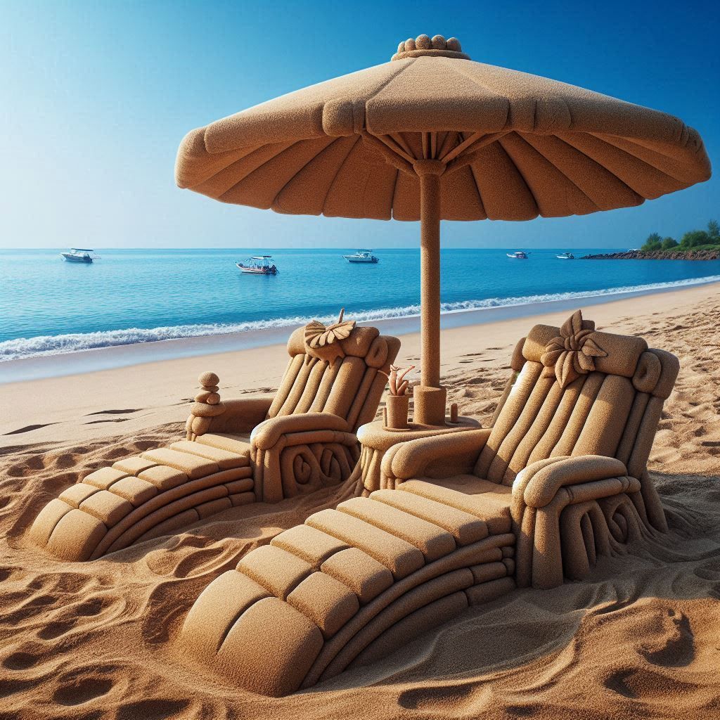 sand chair