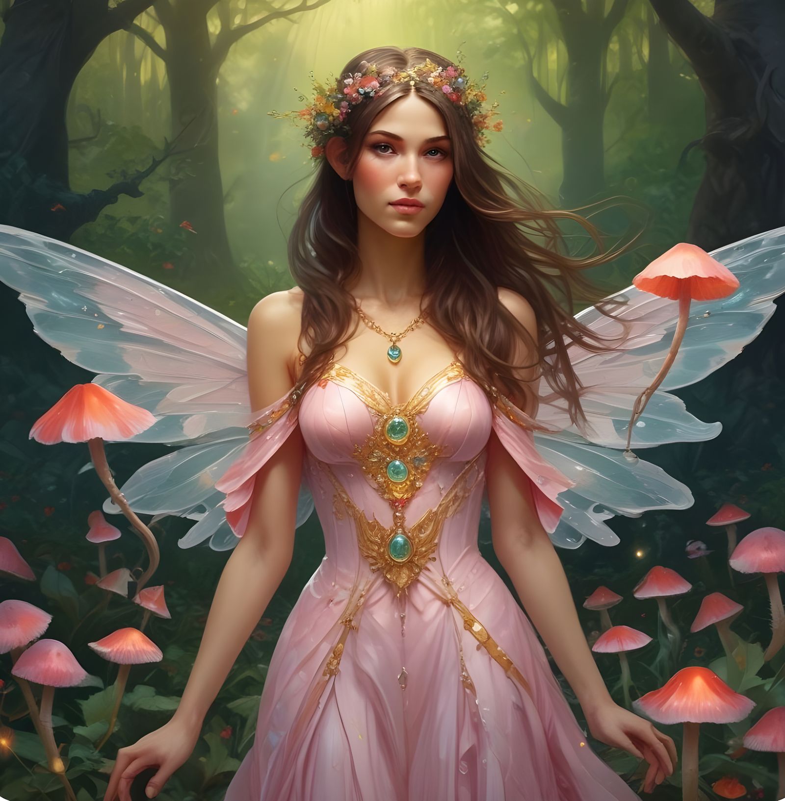 Pink Fairy 🍄🌸🍄