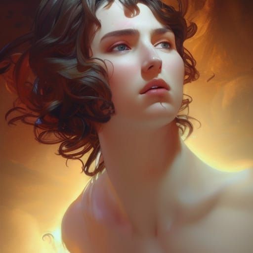 Eros god of AI Generated Artwork NightCafe Creator