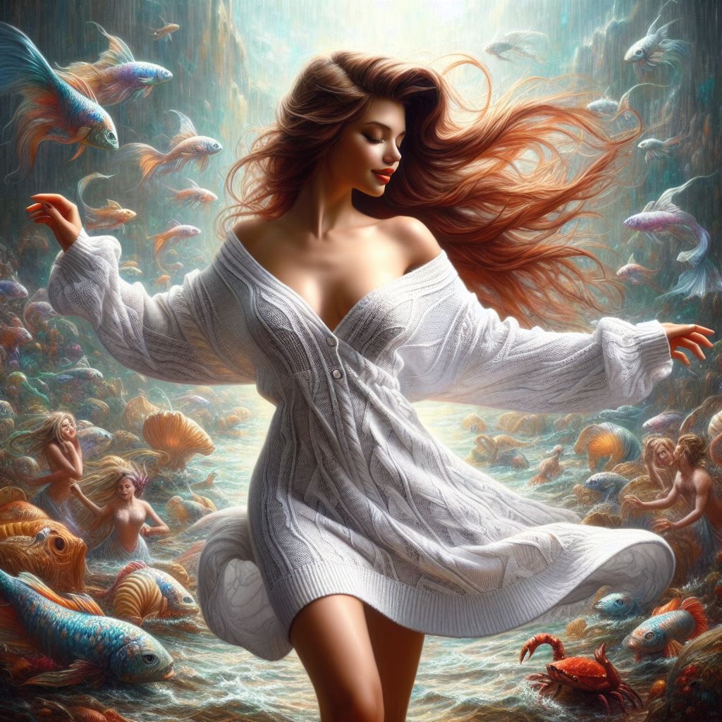 Ariel's Imagination While Dancing