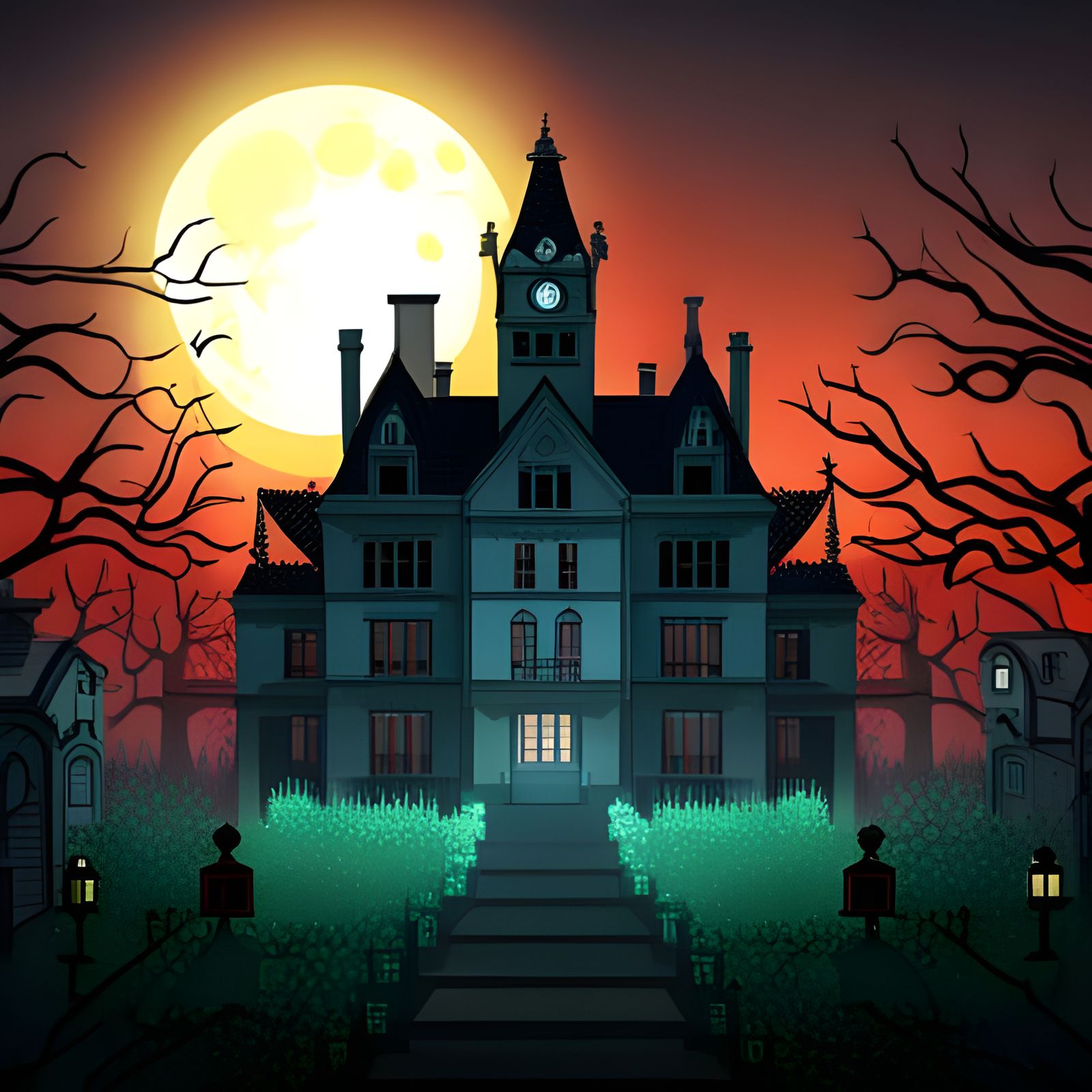 The haunted mansion