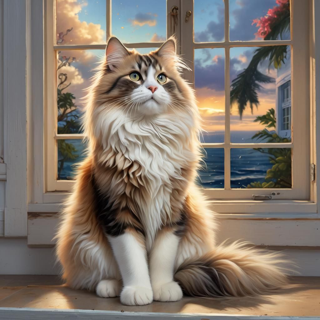 beautiful cat  by @Ylona