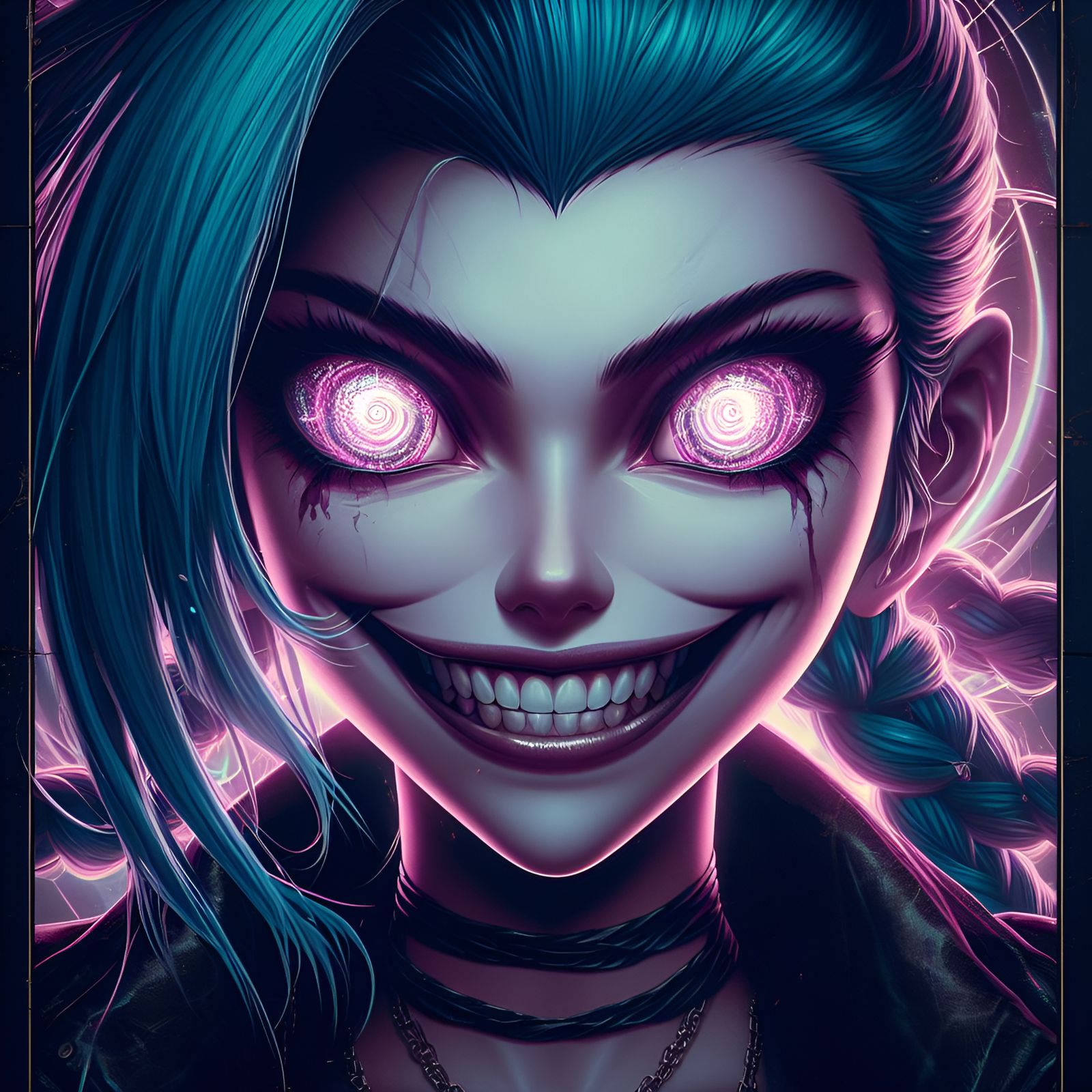 Jinx killer smile..